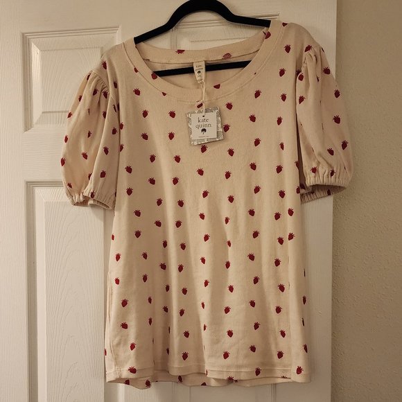 kate quinn Tops - NWT Kate Quinn Mama XXL Strawberry Top